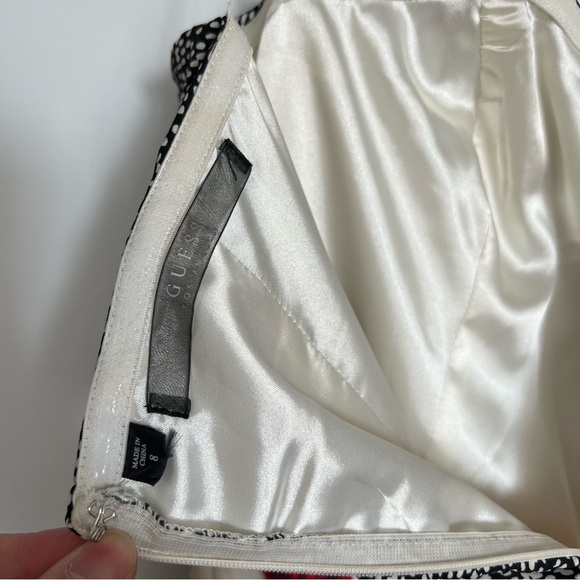 ⚪️ Guess / strapless floral mini dress 8 - Picture 7 of 8